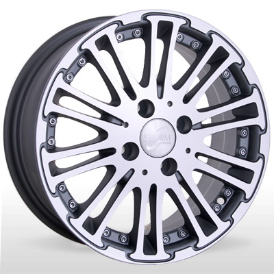 Диски BK 130 MtGP (Matt Gray Polished) Storm